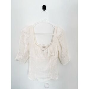 Aritzia Wilfred Elegant White Women's Top Size Small